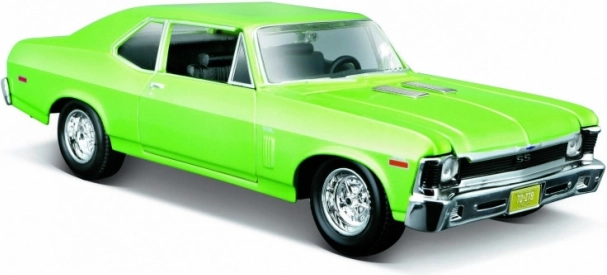 Modello in metallo CHEVROLET NOVA SS 1970 verde 1:24
