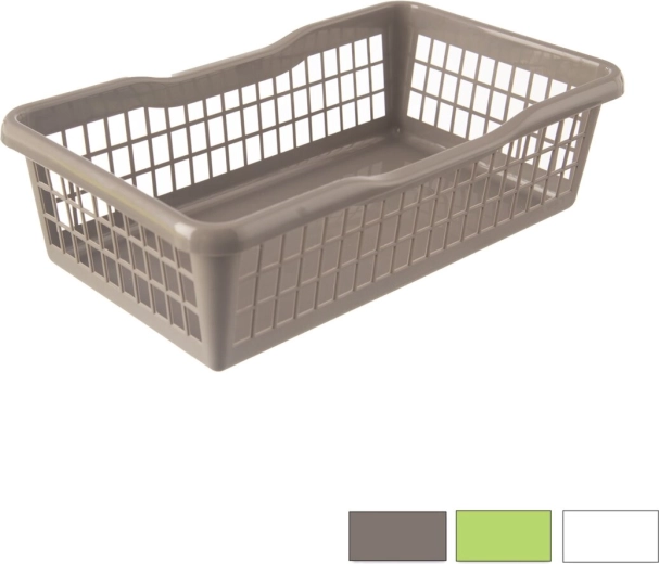 Cestino portaoggetti in plastica 24,5 × 15,2 × 7,5 cm mix