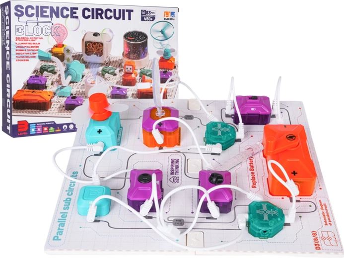 Kit educativo di circuiti elettrici da 69 pezzi