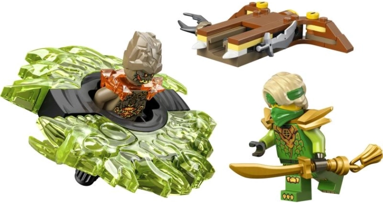Lego Ninjago: Lloyd vs. mostro terrestre – set con spinner