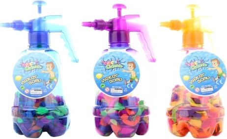 Bomba d’acqua con pompa – mix di colori
