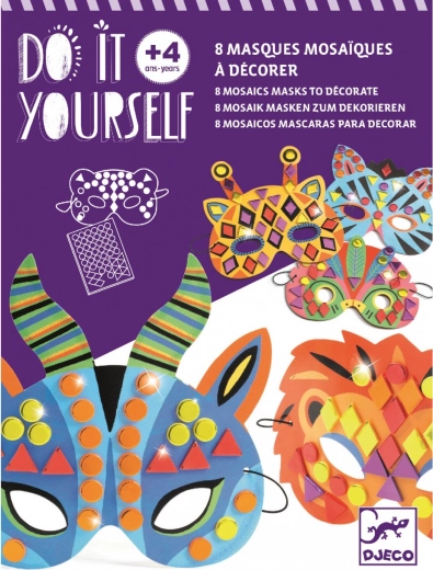 Djeco DIY maschere animali della giungla