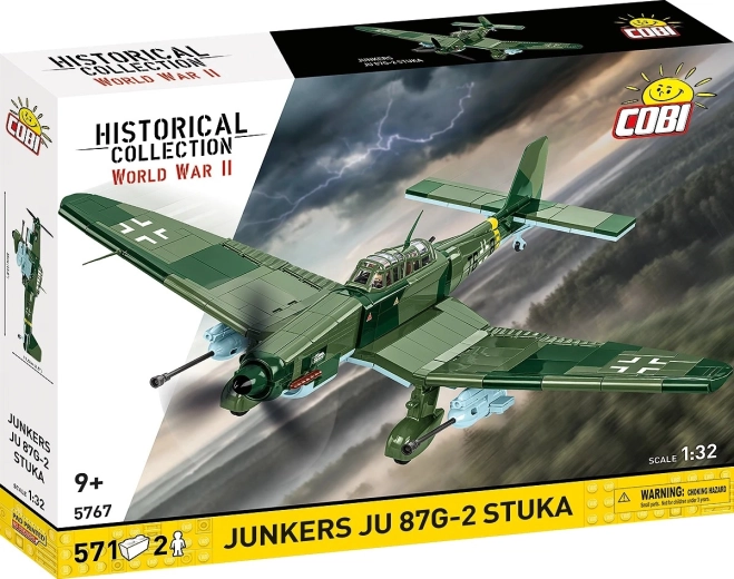 Set di costruzione aereo Junkers Ju 87 G-2 Stuka – 571 pezzi