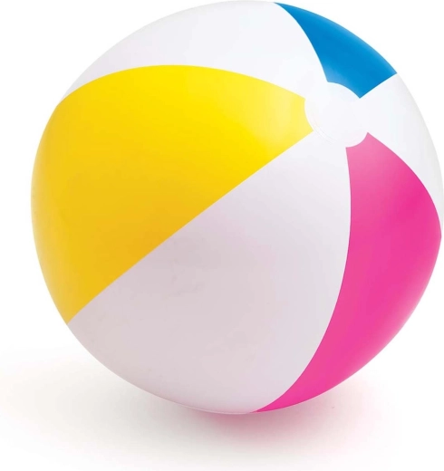 Pallone da spiaggia gonfiabile Arcobaleno 61 cm Intex