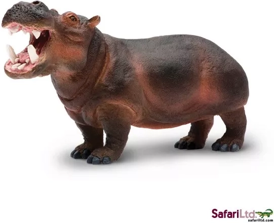 Ippopotamo - figurina di animale