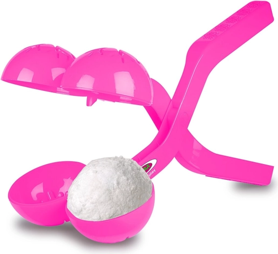Stampo per palle di neve Snow Play Duo 38 cm rosa