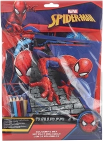 Set di album da colorare SPIDERMAN per bambini