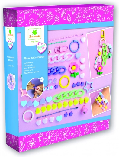 Kit creativo per gioielli - Braccialetti colorati e ciondoli divertenti