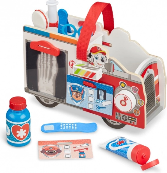 Veicolo di soccorso in legno PAW PATROL