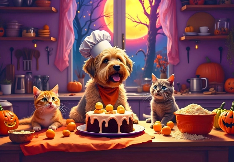 Puzzle Bluebird Preparativi per Halloween da 1000 pezzi