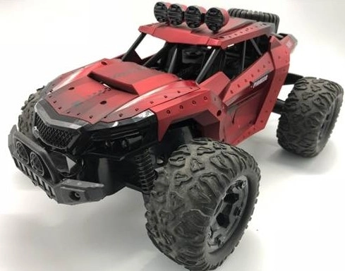 RC fuoristrada Pioneer 1:12 con fotocamera – rosso