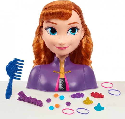 Frozen testa per acconciature Anna