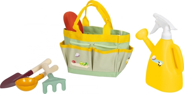 Set di attrezzi da giardino per bambini in borsa Tiny Garden