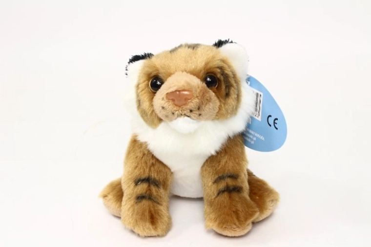 Ziki tigre di peluche seduto 14 cm