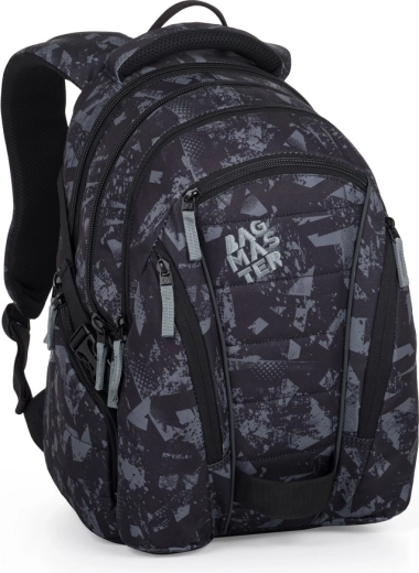 Zaino per studenti Bagmaster Bag 24 B grigio