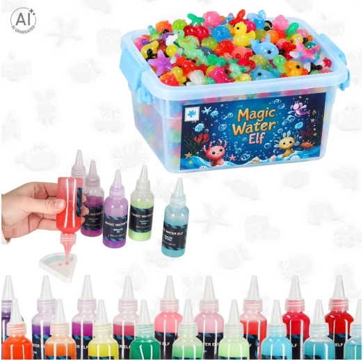 Set creativo per realizzare figurine in gel d'acqua
