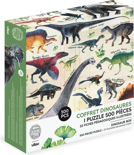 Puzzle dinosauri 500 pezzi