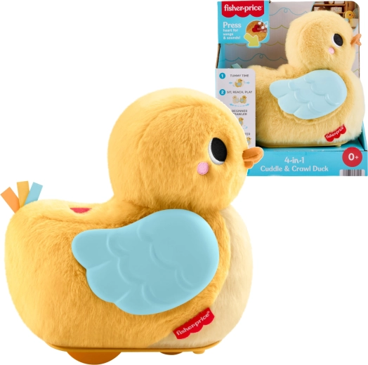 Fisher-Price paperella oscillante su ruote 4 in 1 per favorire il gattonamento
