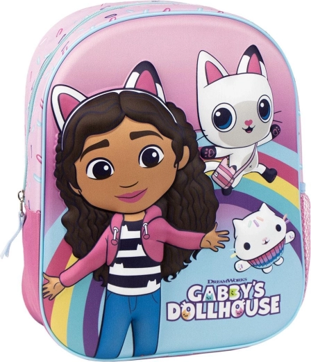 Zaino 3D per bambini Gabby’s Dollhouse - 1 pezzo