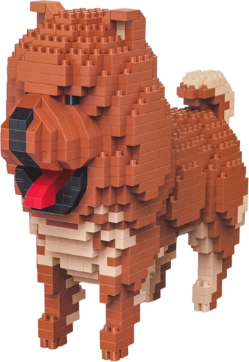 Kit di costruzione Chow Chow da 800 pezzi