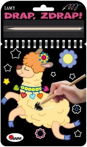 Gratta, gratta! Lama – libro creativo da grattare per bambini