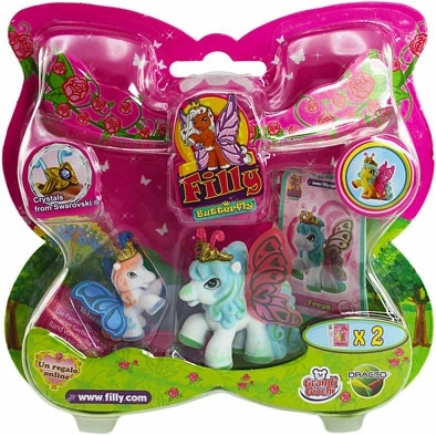 Filly Butterfly famigliola – 2 statuine