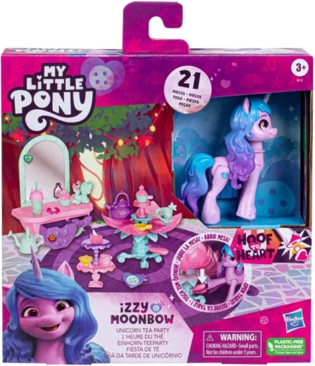 My Little Pony Izzy con tè delle cinque – figura di Izzy Moonbow con accessori