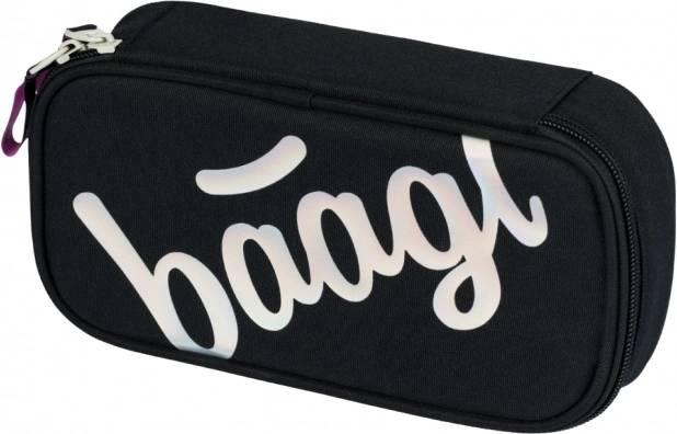 Astuccio scolastico etui metallic holo