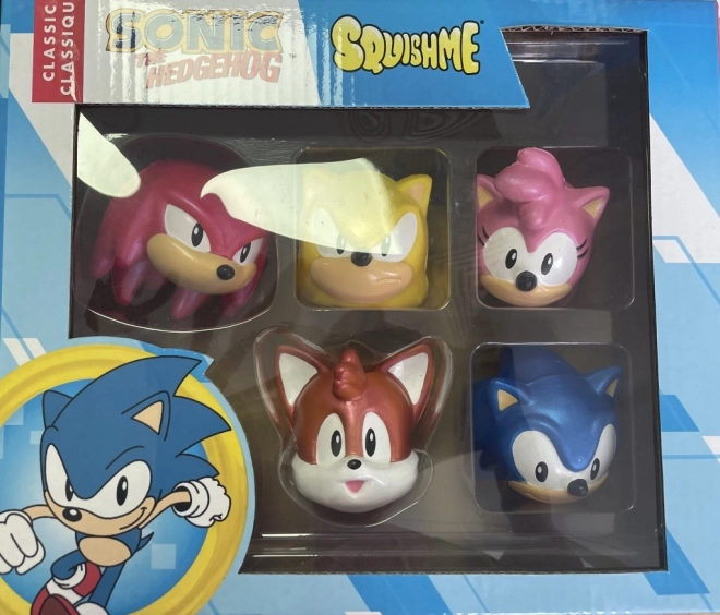 Mini SquishMe Sonic – set da collezione con 5 personaggi