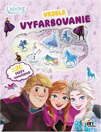 Disney Frozen – allegro libro da colorare con super adesivi
