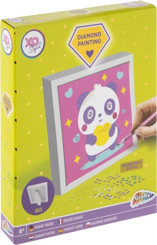 Set per pittura con diamanti con cornice per bambini – Unicorno
