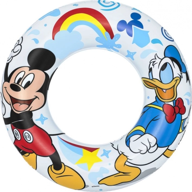 Ciambella gonfiabile Disney con motivo Topolino e Paperino 56cm