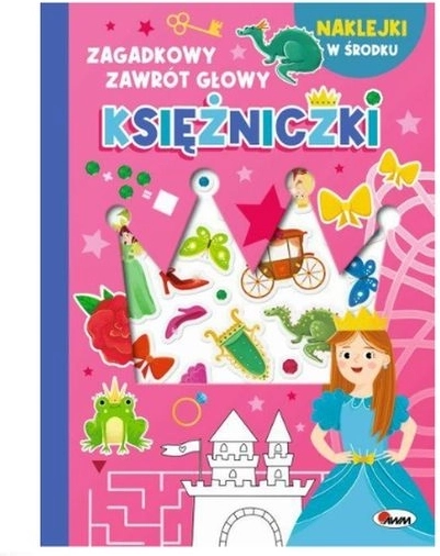 Il rompicapo che fa impazzire la principessa – libretto educativo con attività e adesivi in rilievo