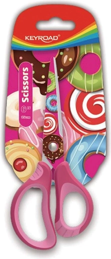 Forbici scolastiche Keyroad Tattoo Soft 15 cm