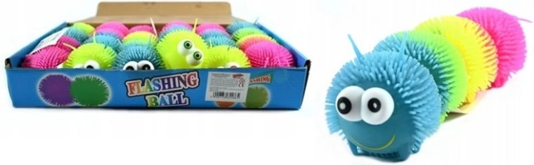 Bruco bruchino antistress 24 cm (6 pz)