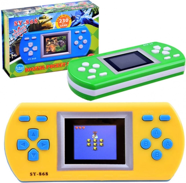 Console da gioco portatile elettronica con 230 giochi
