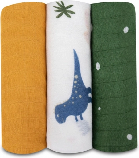 pannolini in bambù LIONELO dino, 3 pz