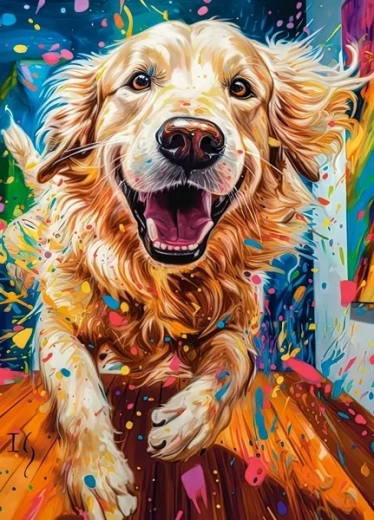 Puzzle Gioia dei Cani 260 pezzi CASTORLAND