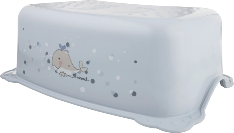 Maltex sgabello antiscivolo Balena, satin blue