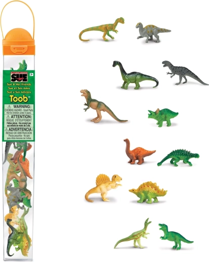Safari Ltd. TOOBS tubo dinosauri – Sue e i suoi amici
