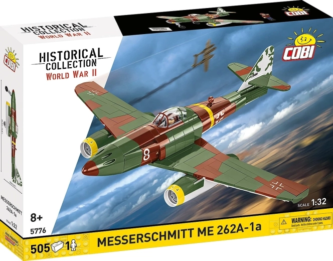 COBI Messerschmitt Me 262A-1a Schwalbe kit di costruzione a mattoncini 505 pezzi 1:32