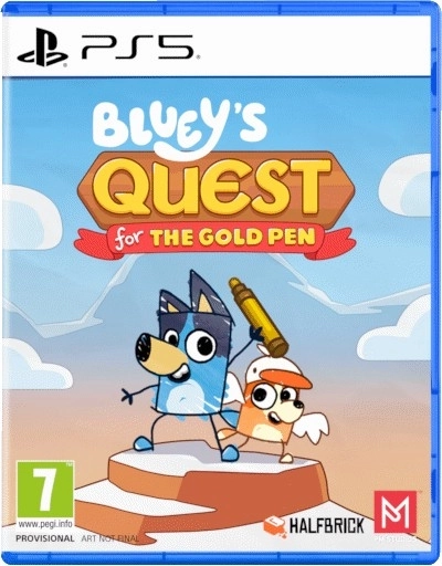 Gioco PlayStation 5 Bluey’s quest for the gold pen - 1 pezzo