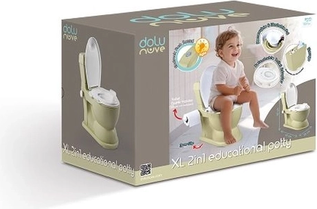 Vasino educativo DOLU XL con suono, oliva