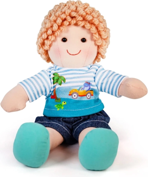 Bambola di stoffa Robin