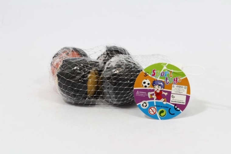Palline con elastico 6 cm, 4 pz