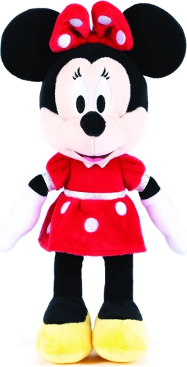 Giocattolo di peluche Minnie in abito rosso