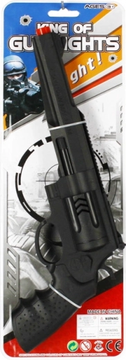 Pistola giocattolo per bambini con suono – giocattolo lungo senza batterie