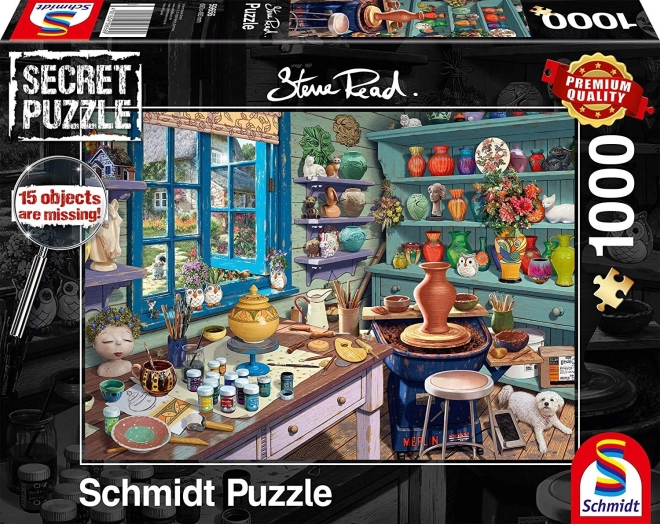 Schmidt Secret puzzle Laboratorio di ceramica 1000 pezzi