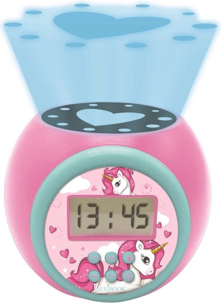 Sveglia per bambini con Unicorno e proiettore