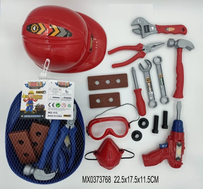 Set di attrezzi per bambini 16 pz